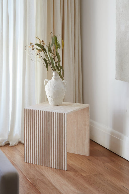 FLUTED Side Table