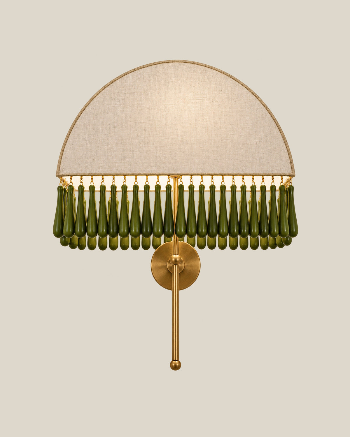 DROPLET Wall Sconce by LaLuz — Green Front
