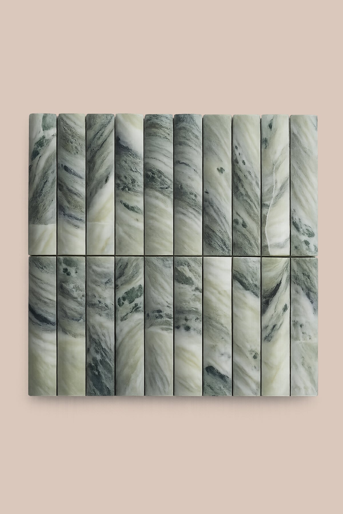 Fluted Stone Tile – 15 × 30 cm