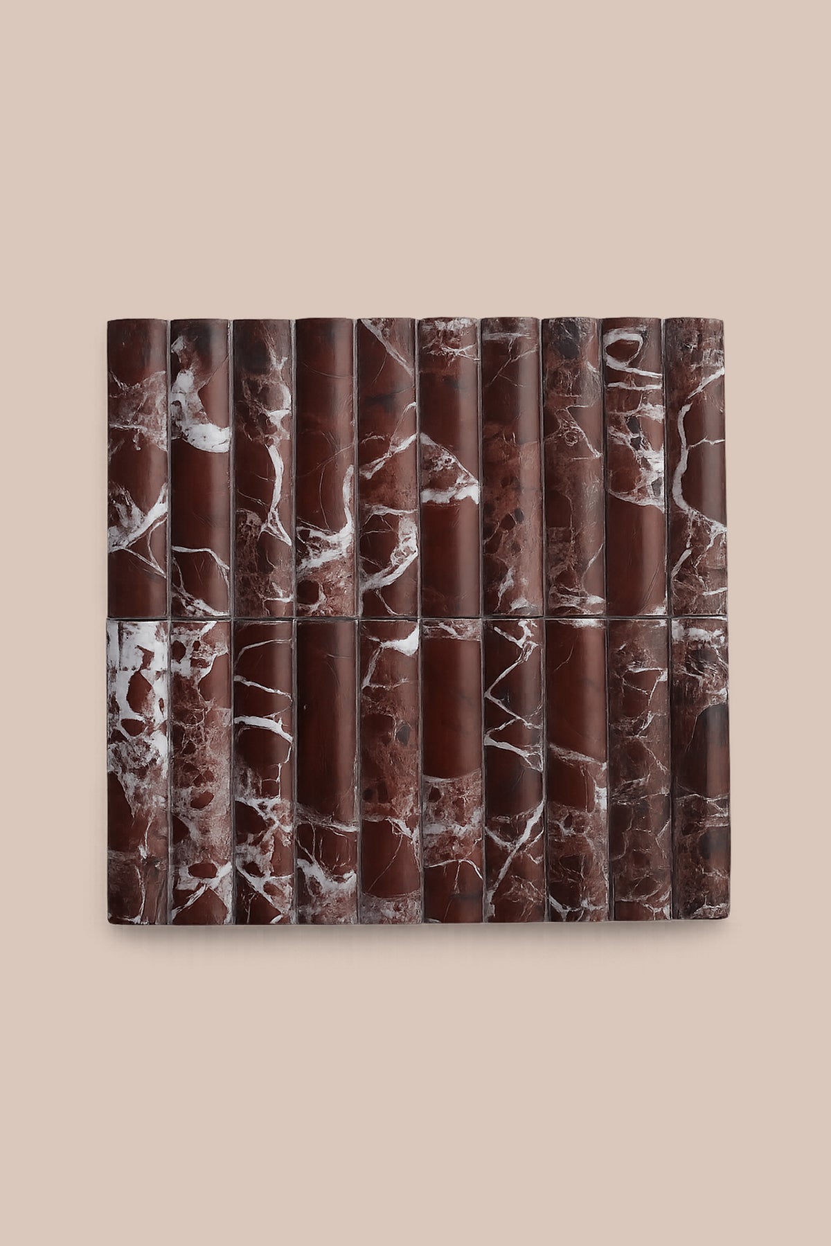 Fluted Stone Tile – 15 × 30 cm