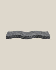 ATOMS Sezy Tray — Charcoal Speckled, low profile on BONE background