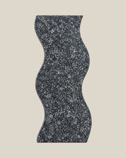 ATOMS Sezy Tray — Charcoal Speckled, top view on BONE background