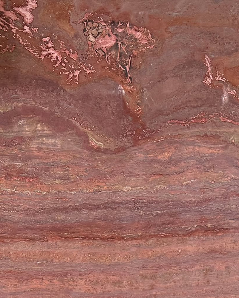 Travertine Rosso