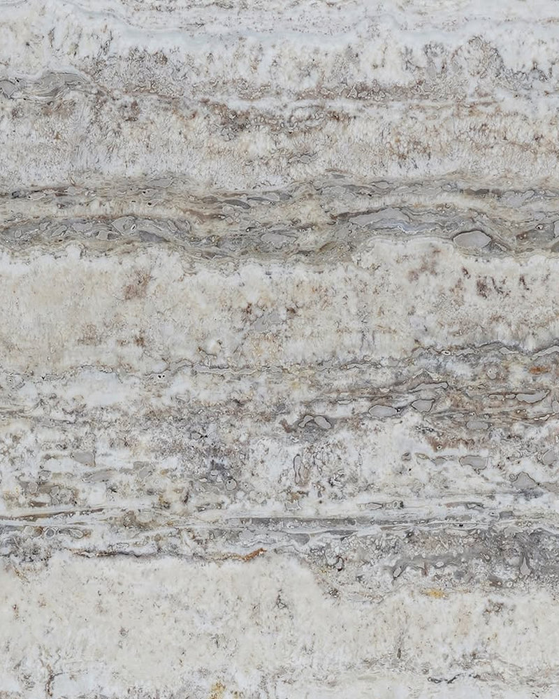Travertine Silver