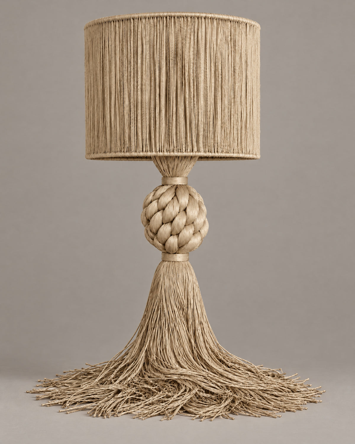 LA LUZ MUSE Table Lamp — Beige Studio