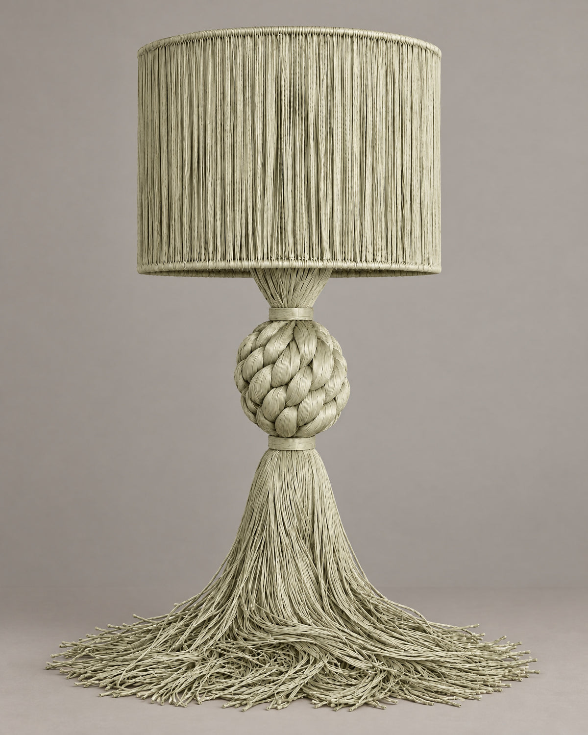 LA LUZ MUSE Table Lamp — Light Mint Green Studio