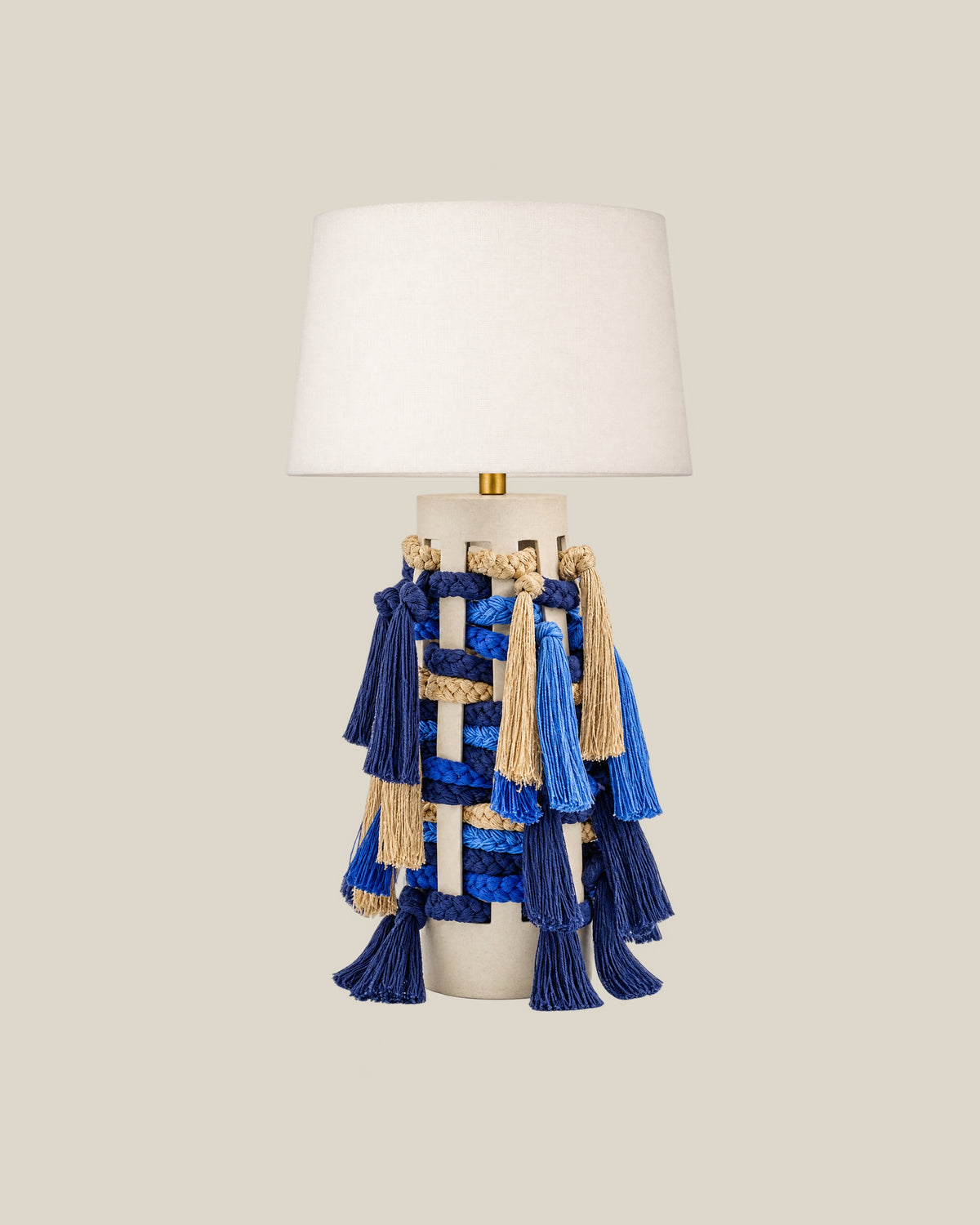 LA LUZ TASSELLE Table Lamp — Ocean Front