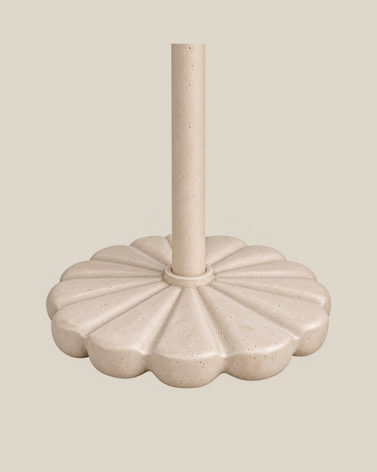 Pointed Scallop Umbrella — Shared Base Detail