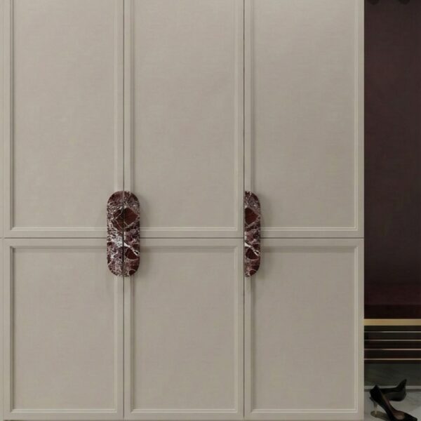 Marble Door Handle Oval